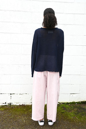 Catch Washer Cotton Easy Wide Pants