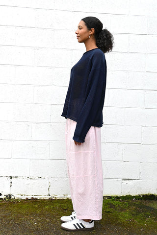 Catch Washer Cotton Easy Wide Pants