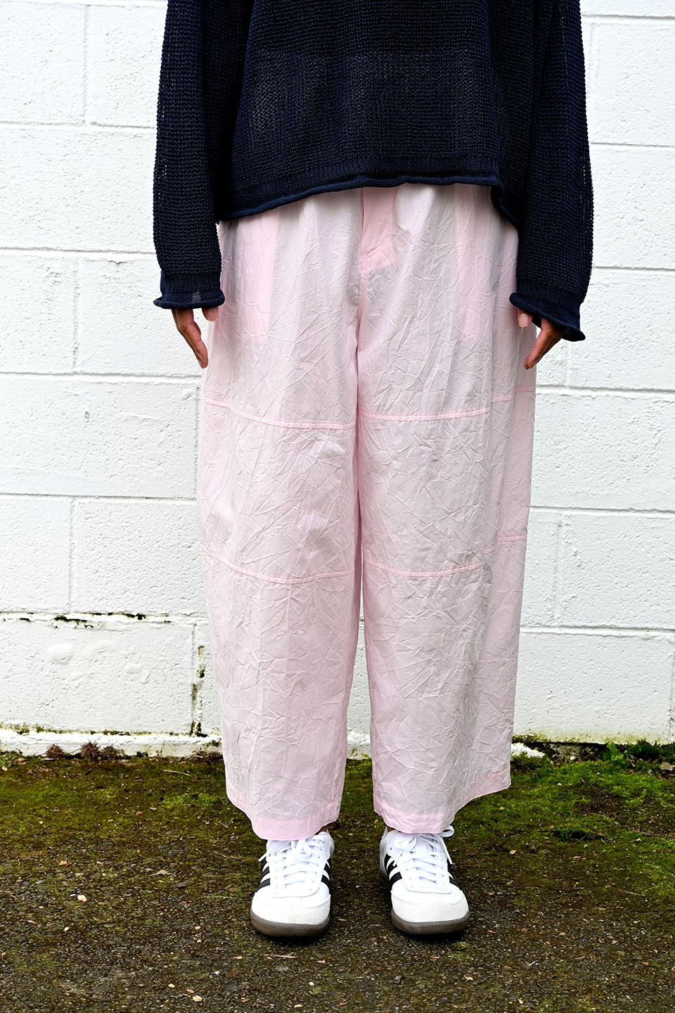Catch Washer Cotton Easy Wide Pants