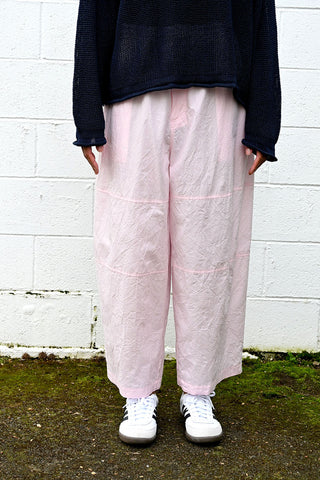 Catch Washer Cotton Easy Wide Pants
