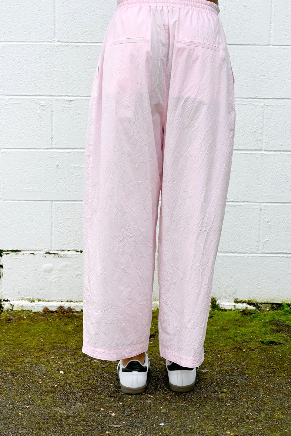 Catch Washer Cotton Easy Wide Pants