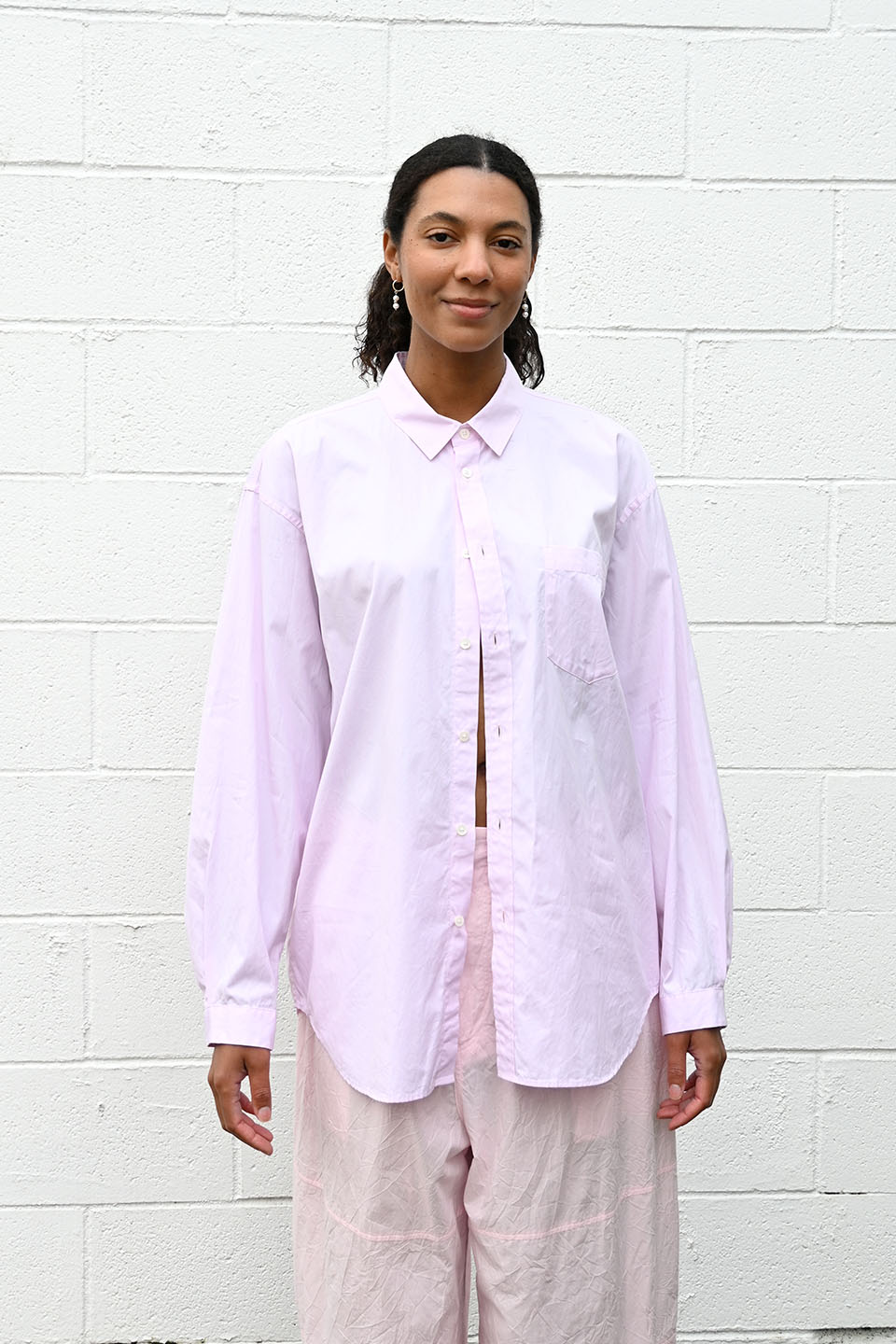 Giza Broad Pink Shirt