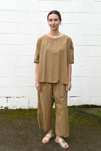 Wide and Short Pants TC Gold