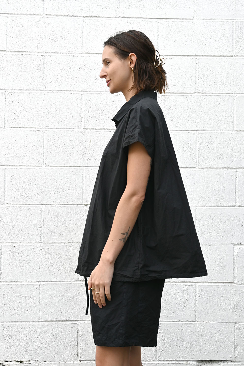 Button Shirt TC Black