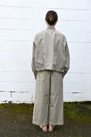 Wide and Short Pants CC Stone