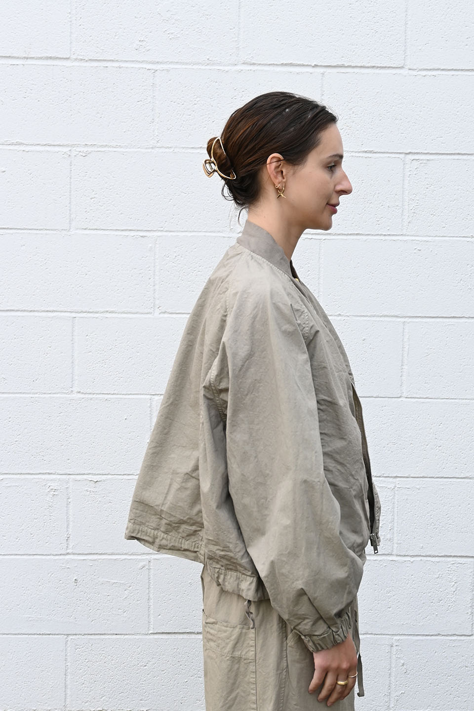 Bomber Jacket CC Stone