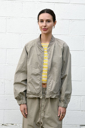 Bomber Jacket CC Stone