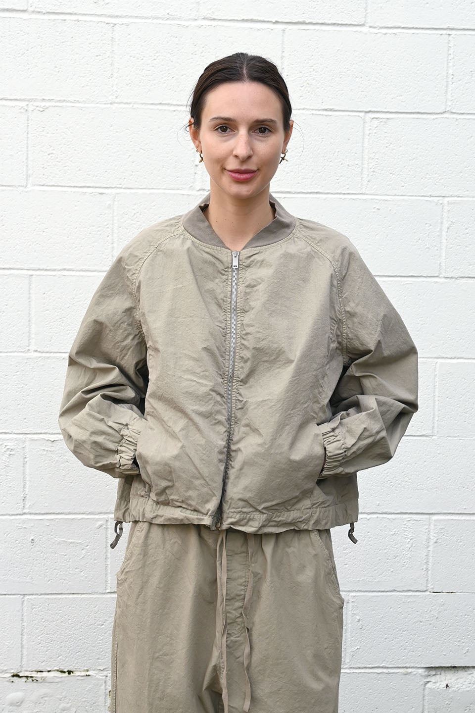 Bomber Jacket CC Stone