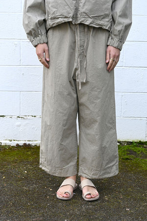 Wide and Short Pants CC Stone
