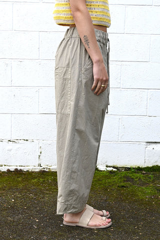 Wide and Short Pants CC Stone
