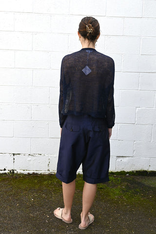 Open Knit Layered Sweater