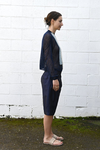 Open Knit Layered Sweater