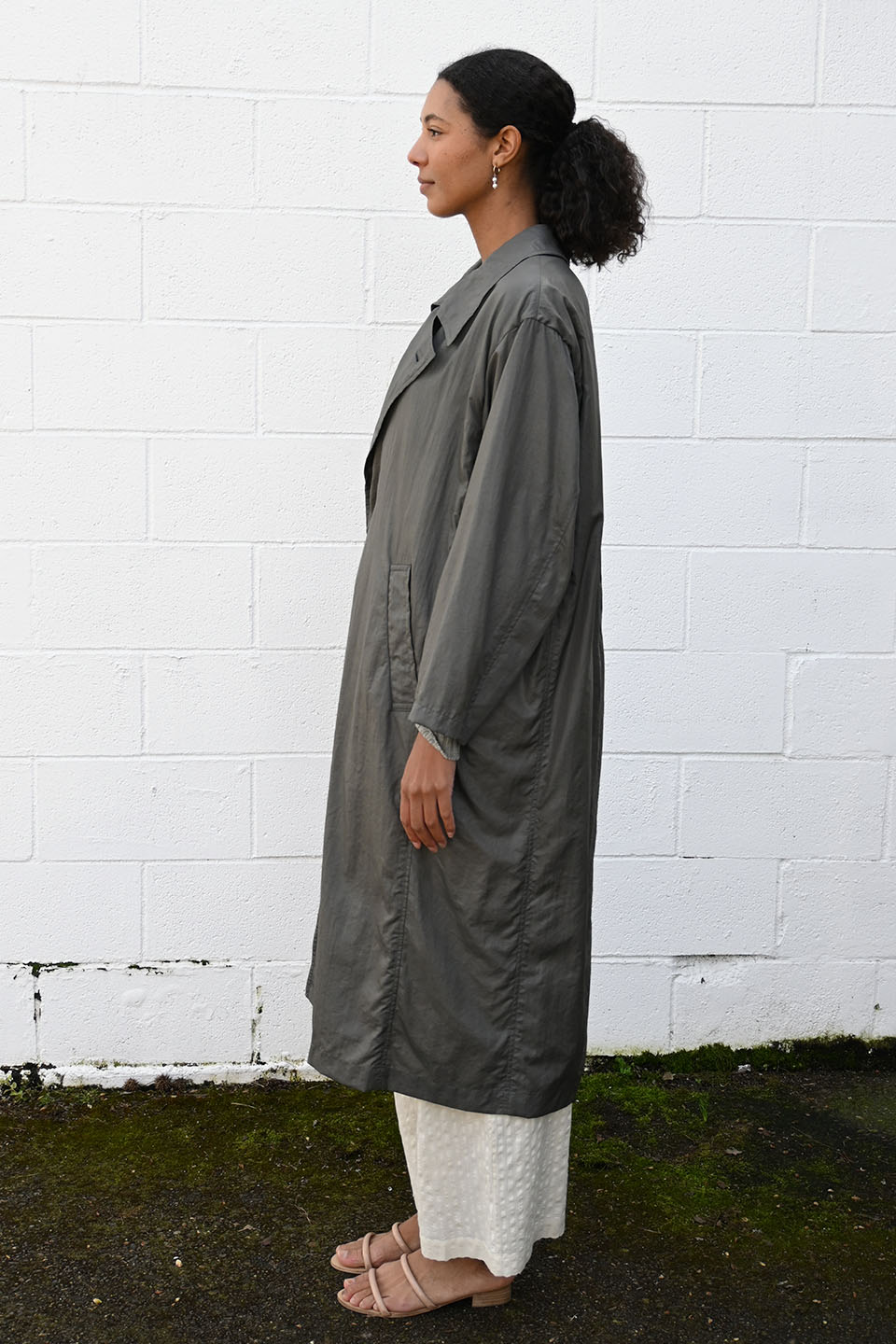 Washer Nylon Reefer Coat