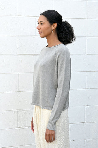 Scollo Barca Boxy Light Grey