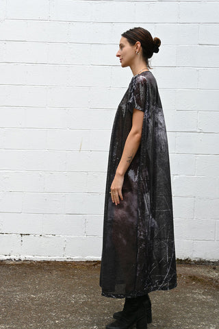 Print Sequin Dress