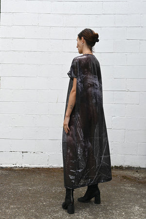 Print Sequin Dress