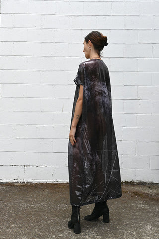 Print Sequin Dress