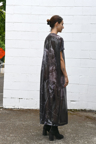 Print Sequin Dress
