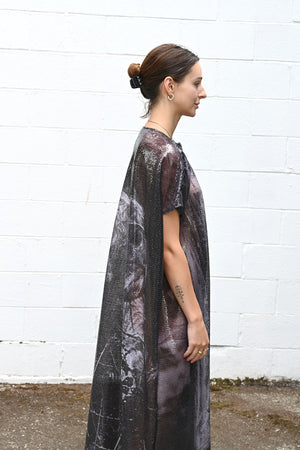 Print Sequin Dress
