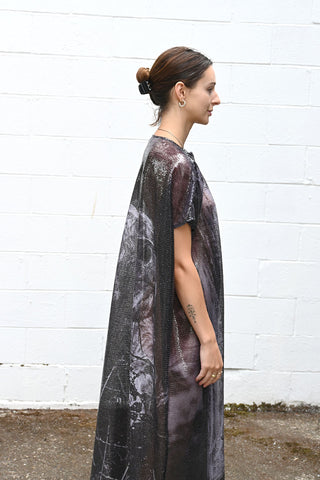 Print Sequin Dress