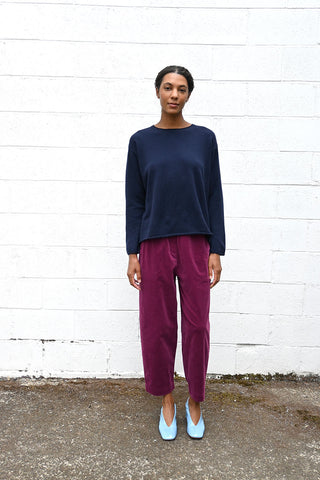Oversized Navy Pullover