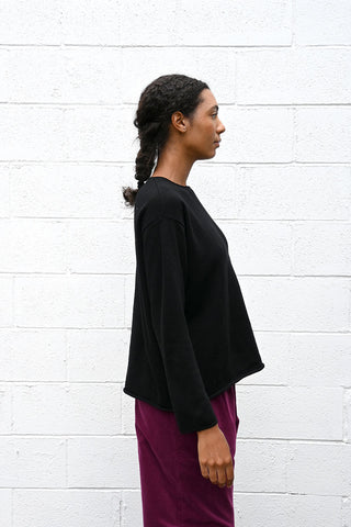 Oversized Black Pullover