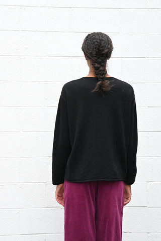 Oversized Black Pullover