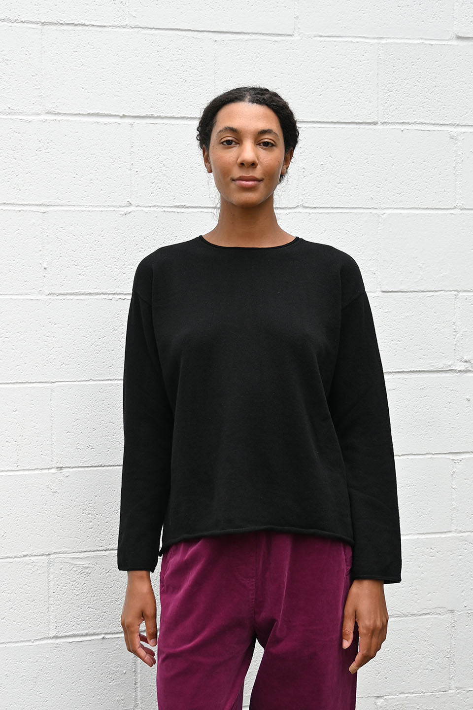 Oversized Black Pullover