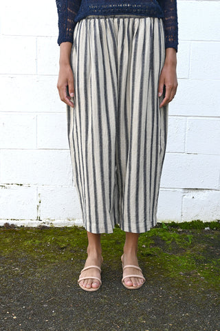 Cotton Stripe  Pants