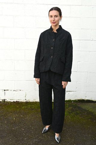 Wrinkled Jacket Black
