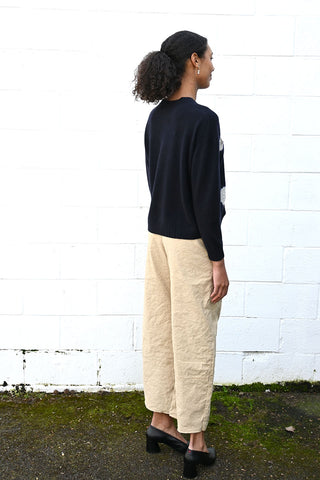 Wrinkled Wide Pants Juta