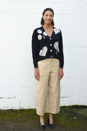 Wrinkled Wide Pants Juta