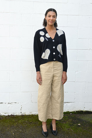Cashmere Seamless Short Cardigan
