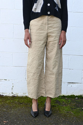 Wrinkled Wide Pants Juta