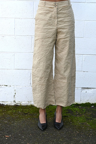 Wrinkled Wide Pants Juta