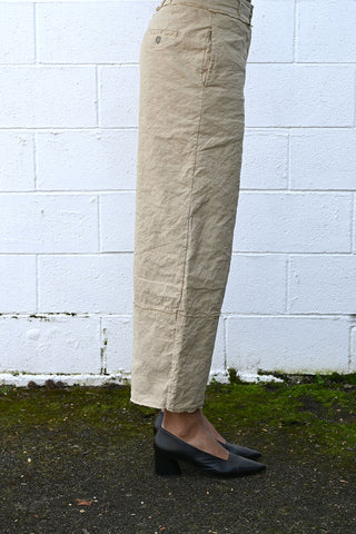 Wrinkled Wide Pants Juta