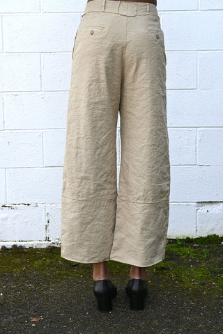 Wrinkled Wide Pants Juta