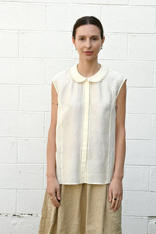 Kelly Top Ivory