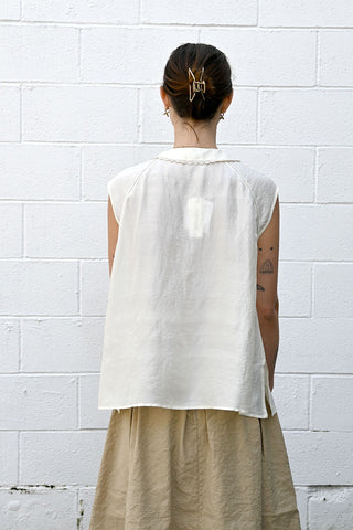 Kelly Top Ivory