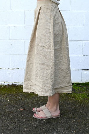 Wrinkled Skirt Juta