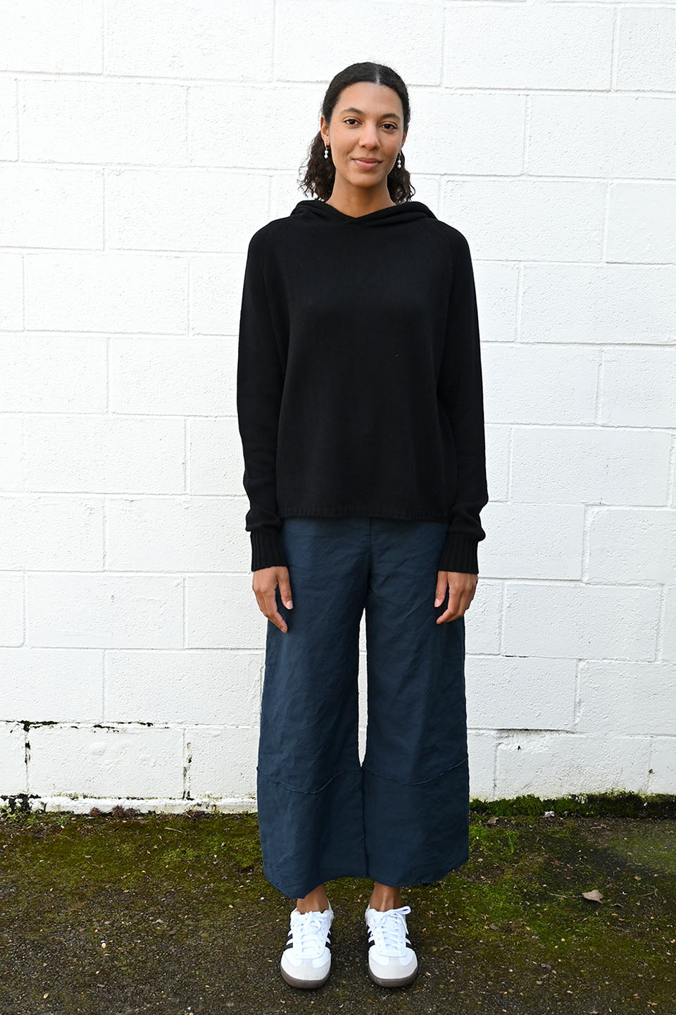 Wrinkled Wide Pants