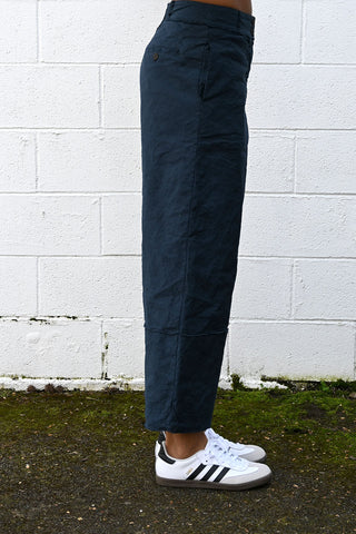 Wrinkled Wide Pants