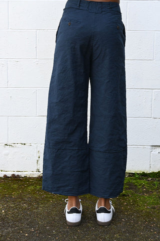 Wrinkled Wide Pants