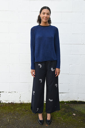 Hand Knit Silk Sweater