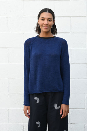 Hand Knit Silk Sweater