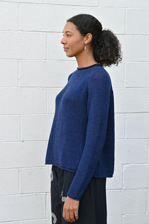 Hand Knit Silk Sweater
