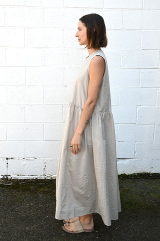 P1934 Thin Stripe Sleeveless Dress