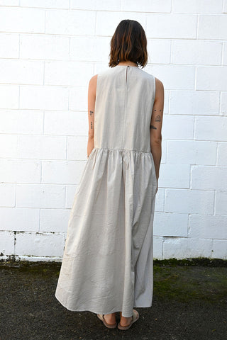 P1934 Thin Stripe Sleeveless Dress