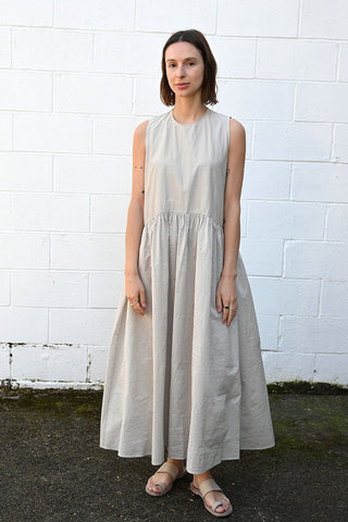 P1934 Thin Stripe Sleeveless Dress