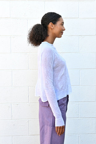 Juno Lace Top in Flamingo